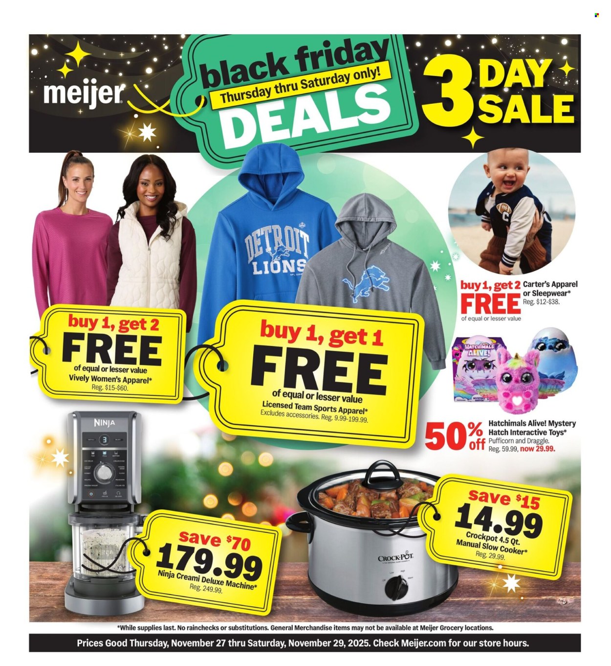 Meijer ad - 11/27/2025 - 11/29/2025. Page 1