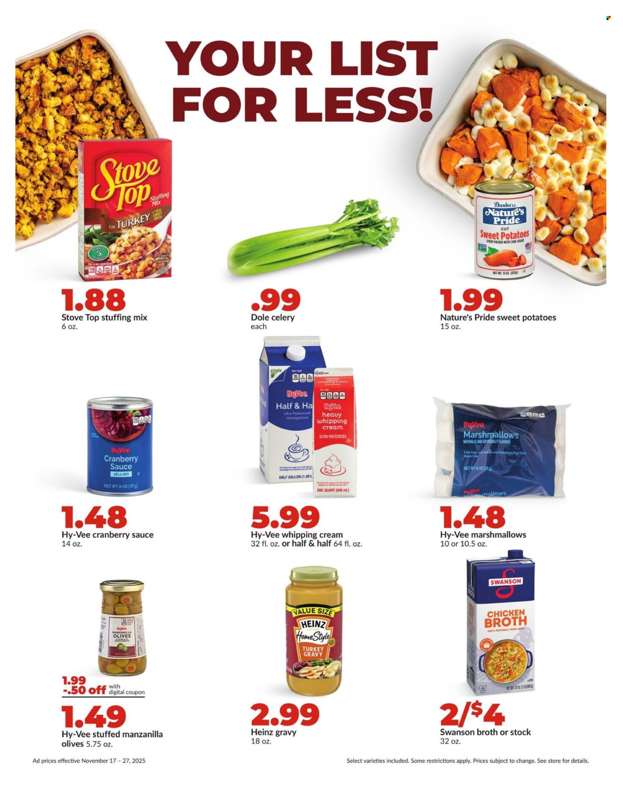 Hy-Vee ad - 11/17/2025 - 11/27/2025. Page 7