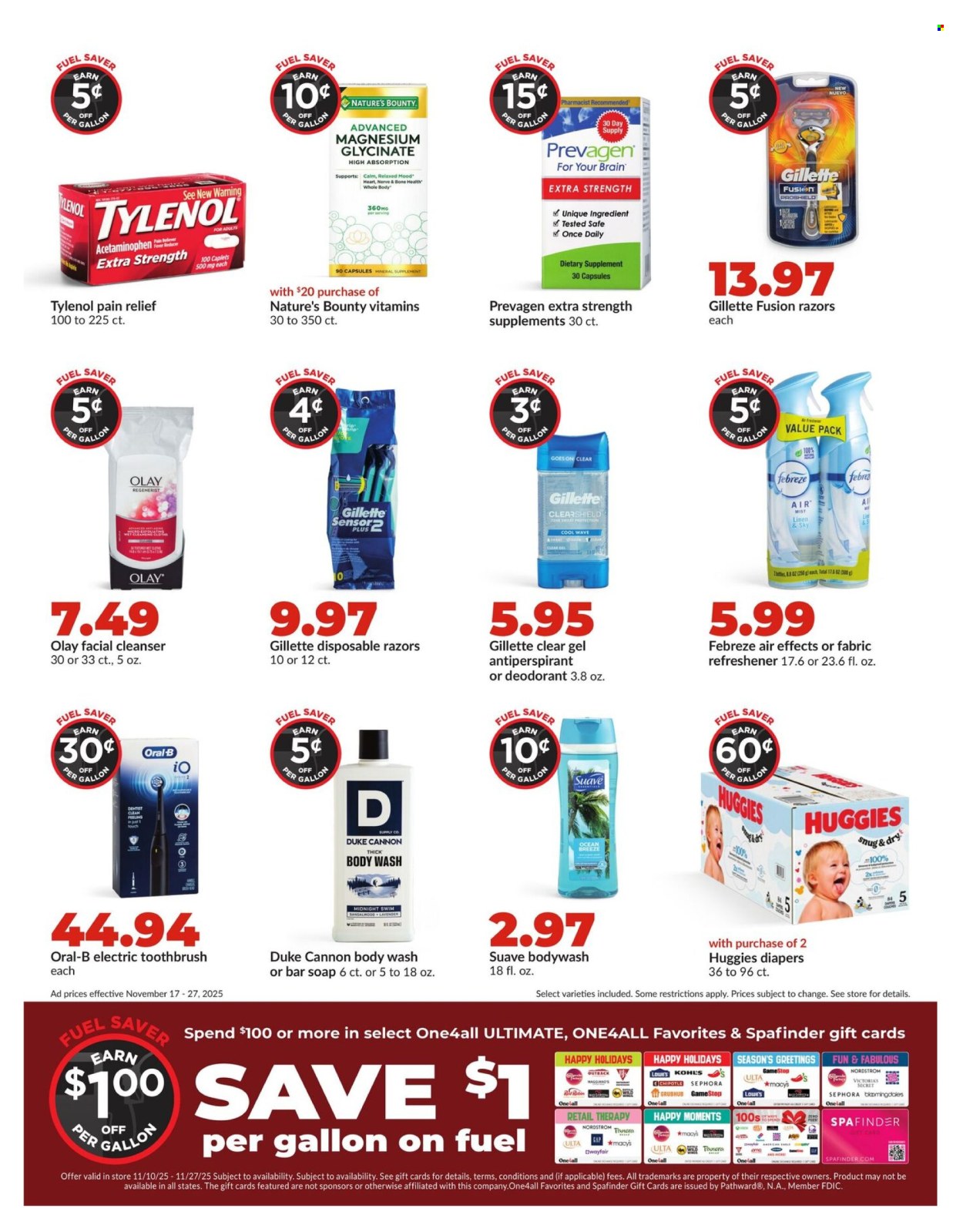 Hy-Vee ad - 11/17/2025 - 11/27/2025. Page 18