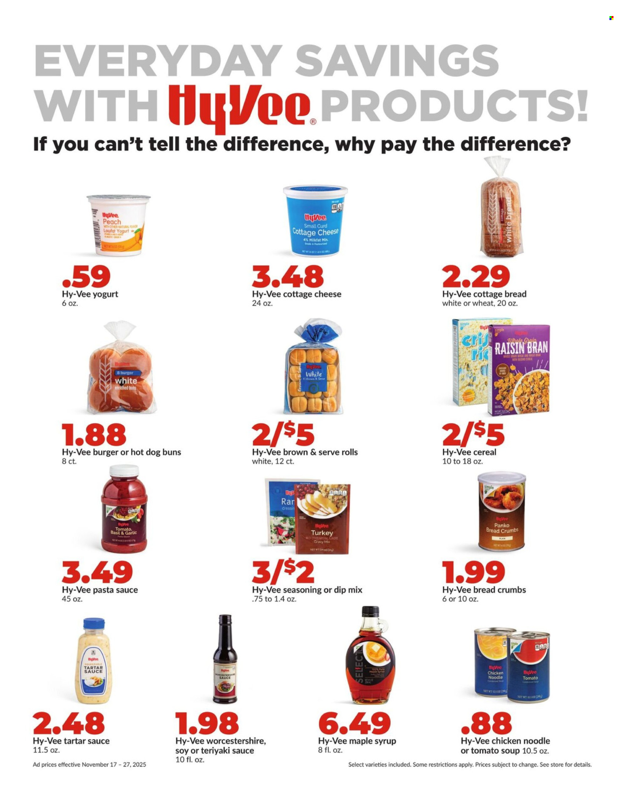 Hy-Vee ad - 11/17/2025 - 11/27/2025. Page 25