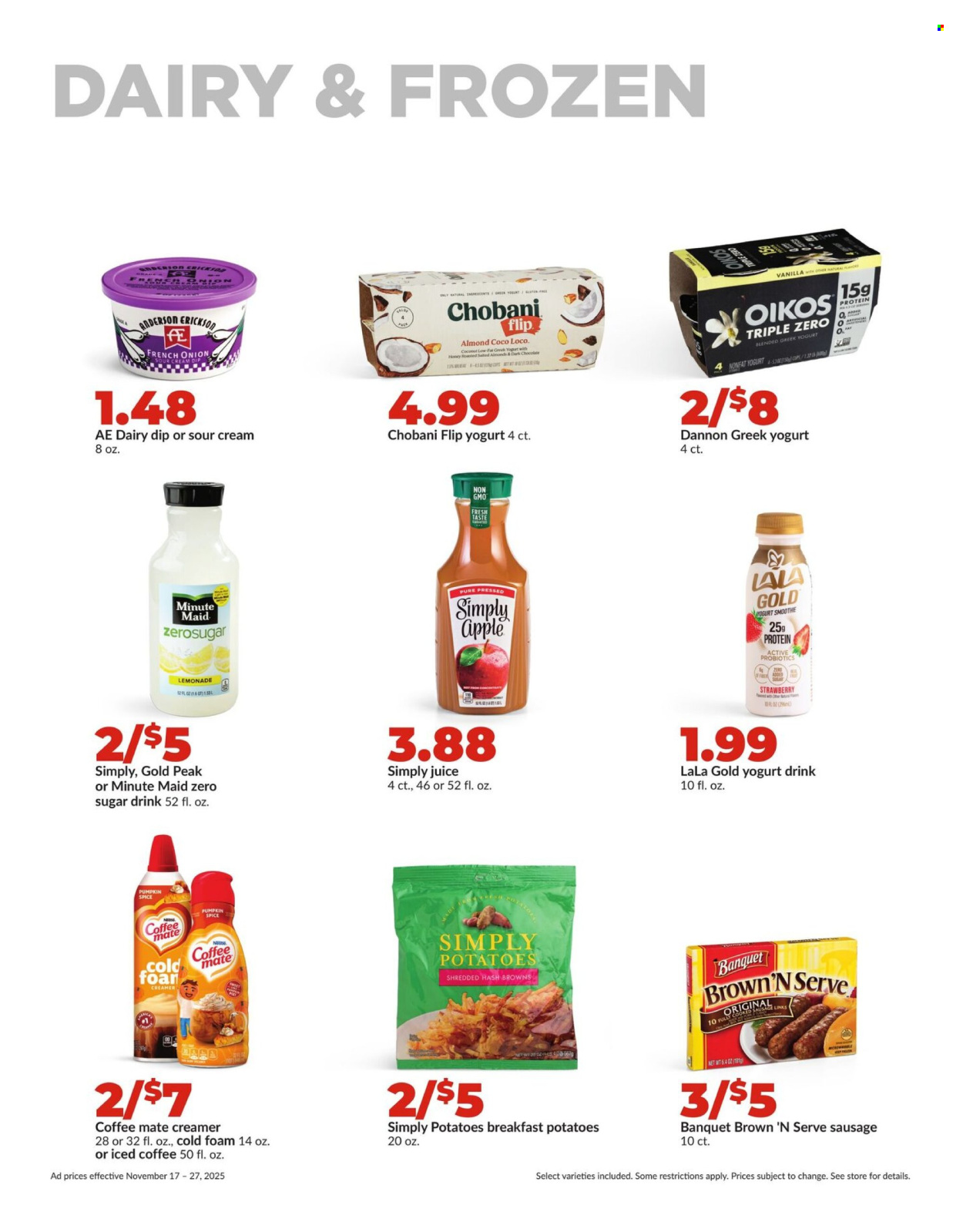 Hy-Vee ad - 11/17/2025 - 11/27/2025. Page 34
