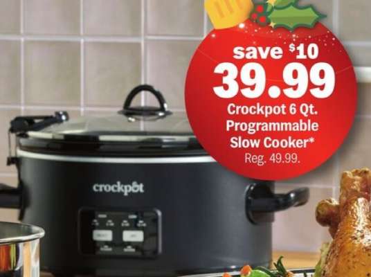 Crockpot 6 Qt. Programmable Slow Cooker*