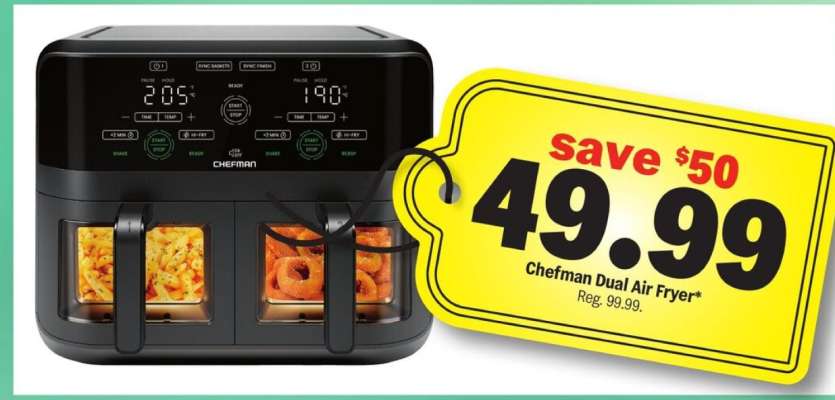 Chefman Dual Air Fryer