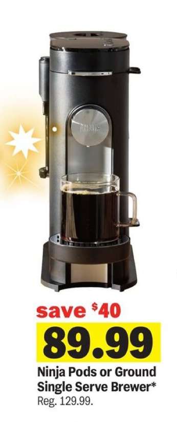 Ninja Pods or Ground Single Serve Brewer