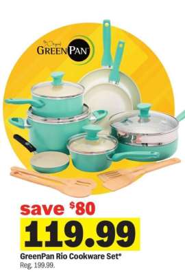 GreenPan Rio Cookware Set