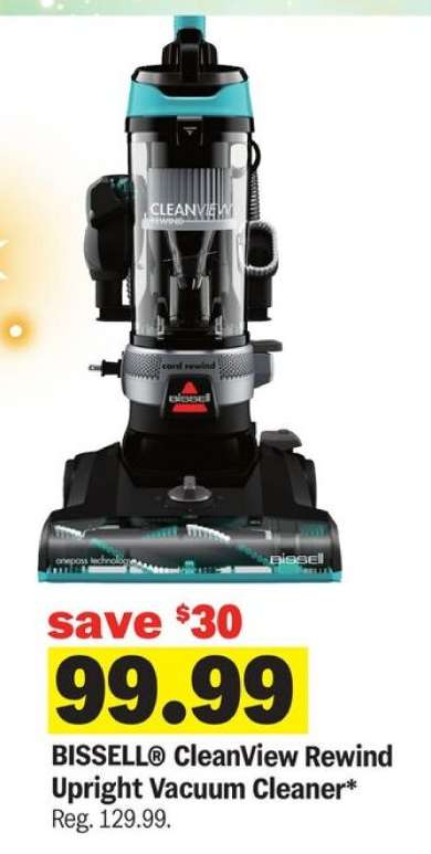 BISSELL CleanView Rewind Upright Vacuum Cleaner