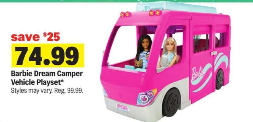 Barbie Dream Camper Vehicle Playset