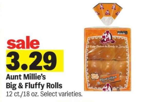 Aunt Millie's Big & Fluffy Rolls