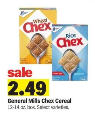 General Mills Chex Cereal