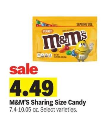 M&M's Sharing Size Candy