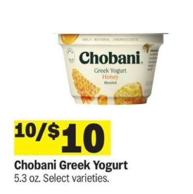 Chobani Greek Yogurt