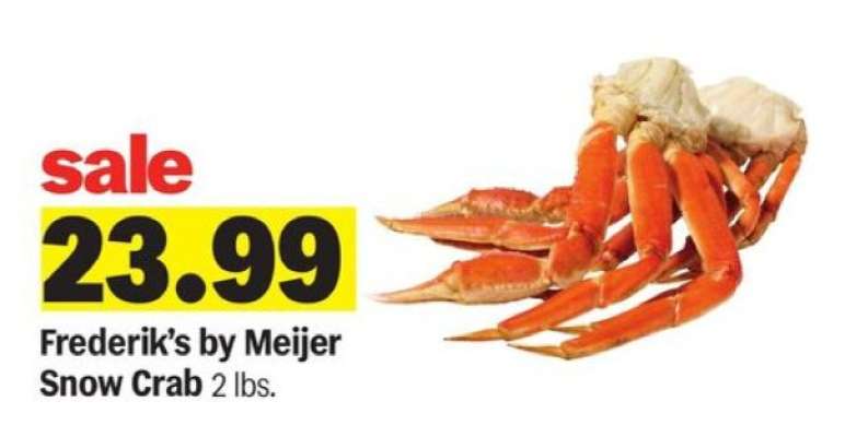 Frederik’s by Meijer Snow Crab
