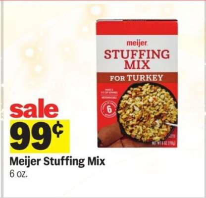 Meijer Stuffing Mix