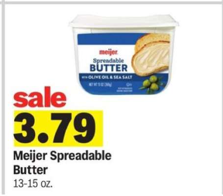 Meijer Spreadable Butter