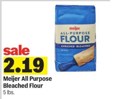 Meijer All-Purpose Bleached Flour