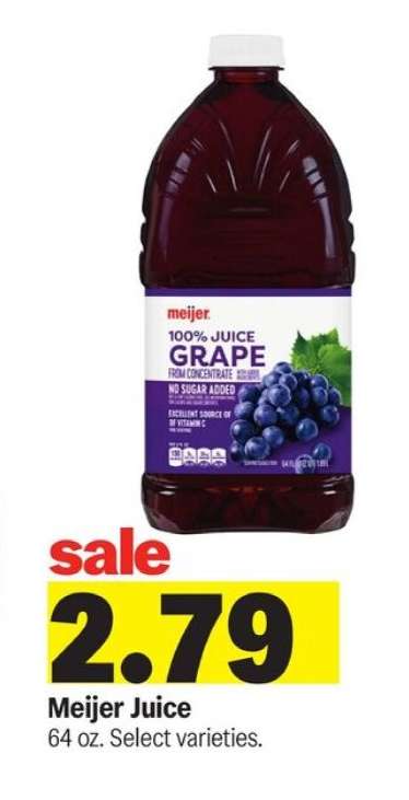 Meijer Juice