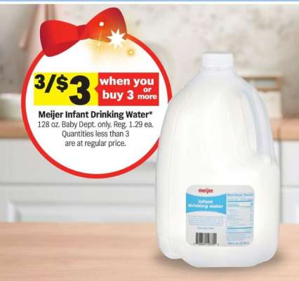Meijer Infant Drinking Water*