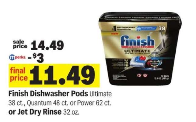 Finish Dishwasher Pods*