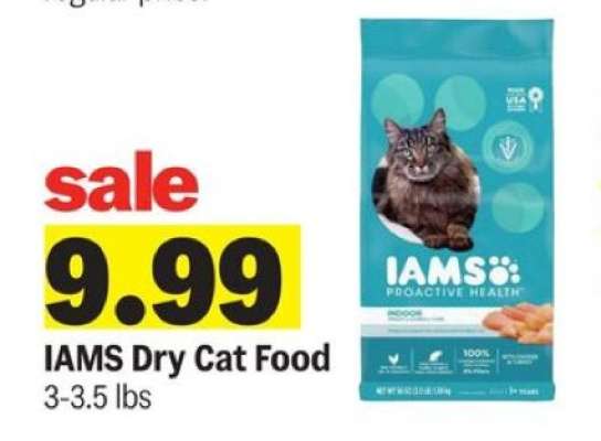 Iams Dry Cat Food