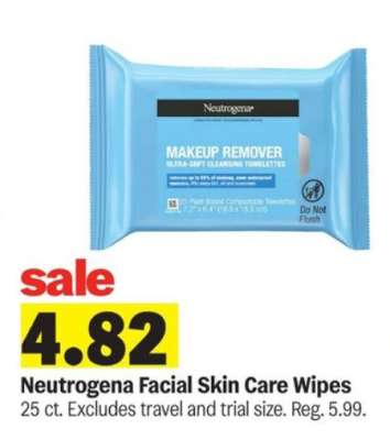 Neutrogena Facial Skin Care Wipes*