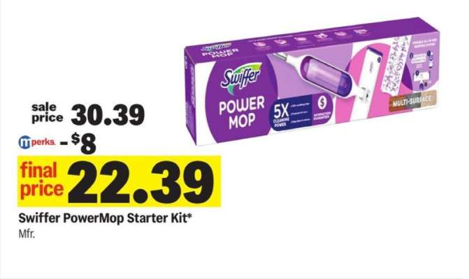 Swiffer Powermop Starter Kit*