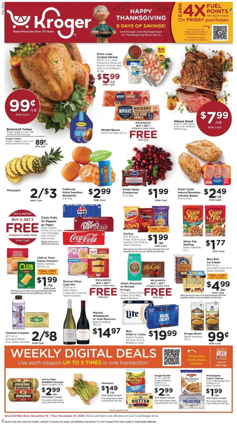 Kroger Flyer - 11/19/2025 - 11/27/2025.