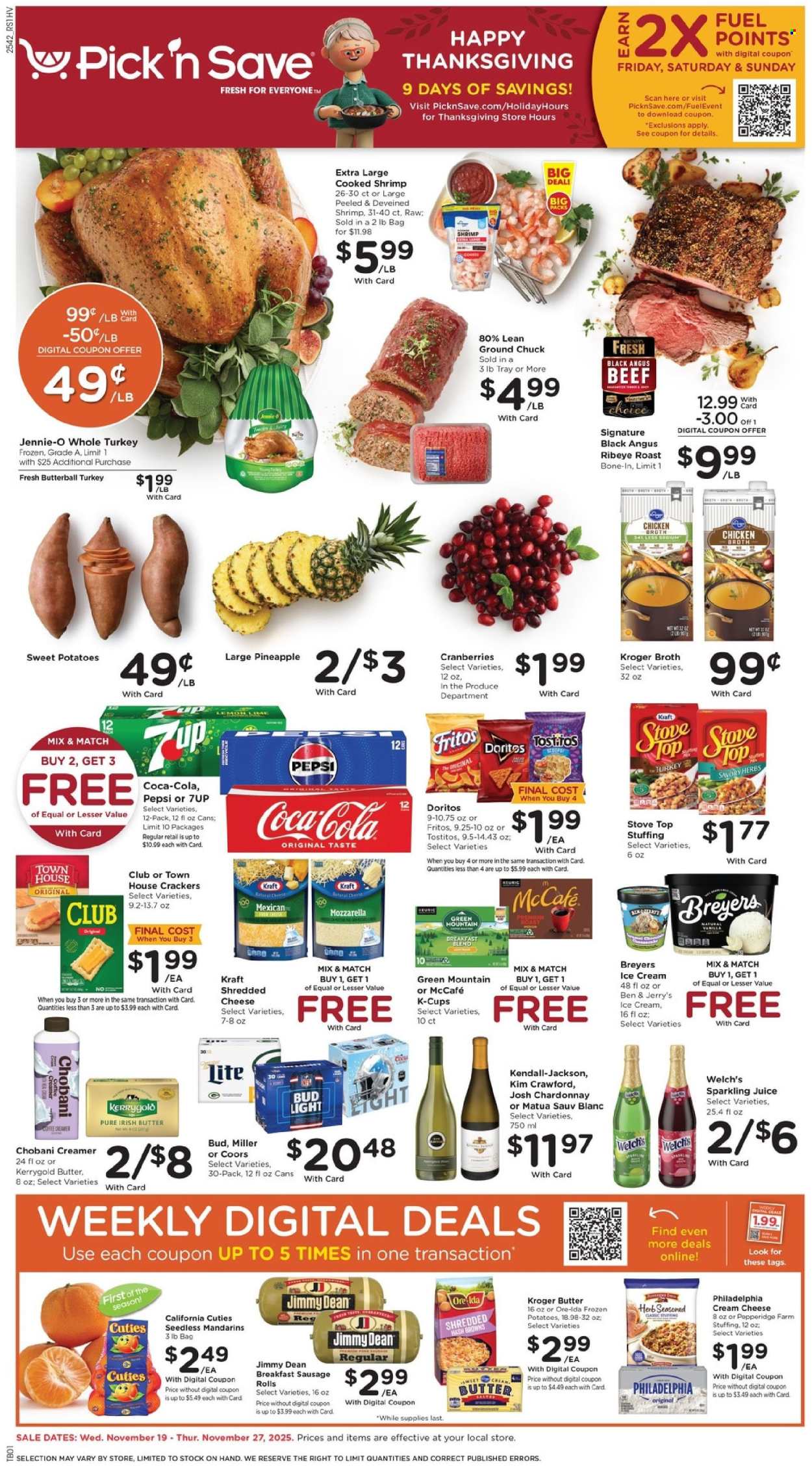 Pick ‘n Save ad - 11/19/2025 - 11/27/2025. Page 1