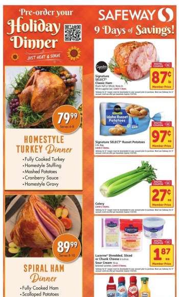 Safeway Flyer - 11/19/2025 - 11/27/2025.