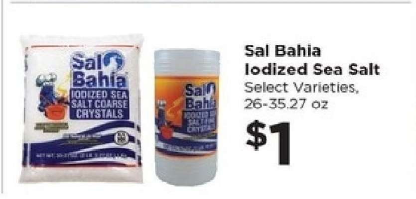 Sal Bahia Iodized Sea Salt