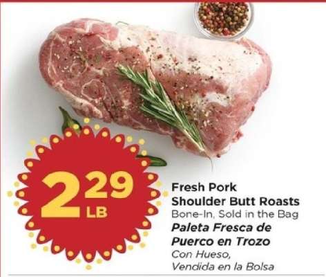 Fresh Pork Shoulder Butt Roasts
