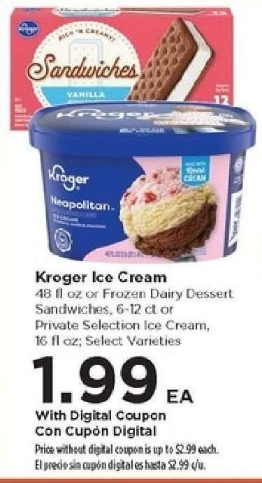 Kroger Ice Cream