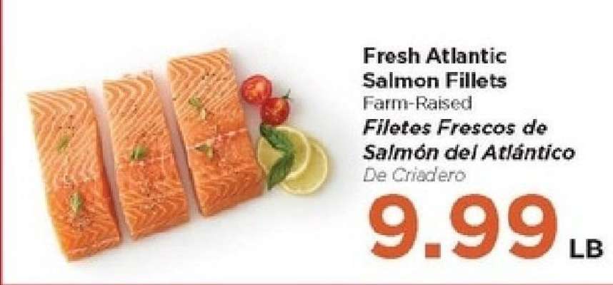 Fresh Atlantic Salmon Fillets