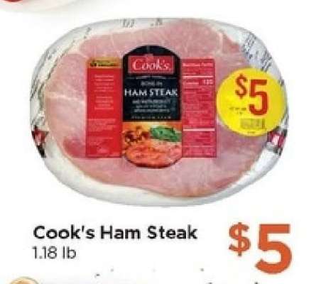 Cook’s ham steak