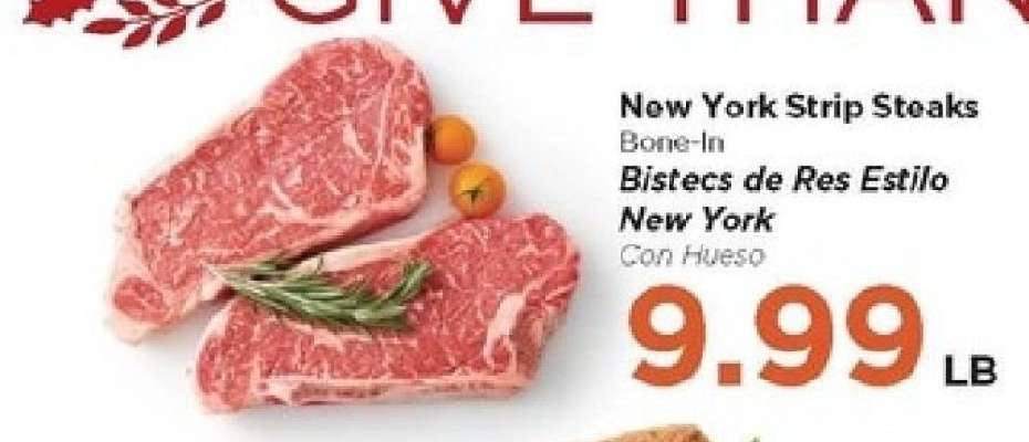 New York Strip Steaks