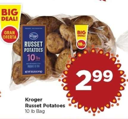 Kroger Russet Potatoes