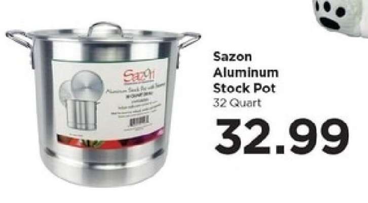 Sazon Aluminum Stock Pot