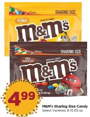 M&M's Sharing Size Candy