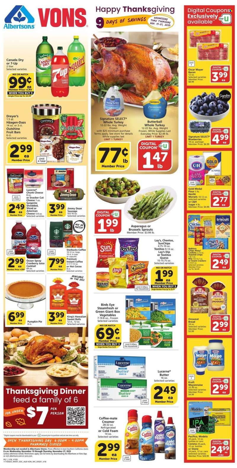 Albertsons Flyer - 11/19/2025 - 11/27/2025.