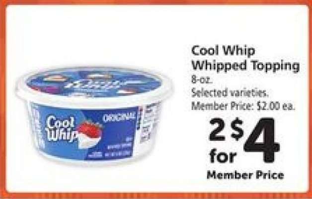 Cool Whip Whipped Topping