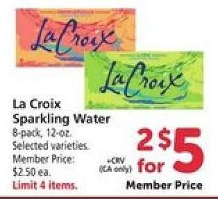 La Croix Sparkling Water