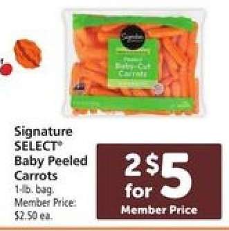 Signature SELECT Baby Peeled Carrots