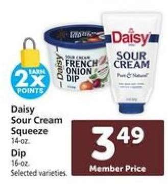 Daisy Sour Cream Squeeze/Dip