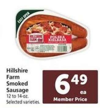 Hillshire Farm Smoked Sausage