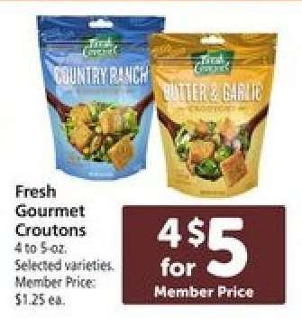 Fresh Gourmet Croutons