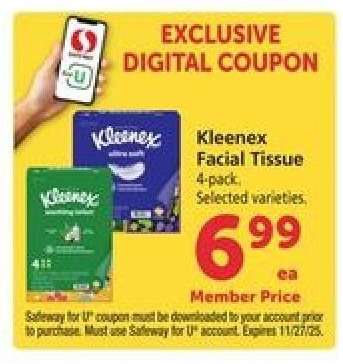 Kleenex Facial Tissue