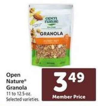 Open Nature Granola