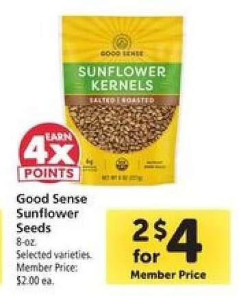 Good Sense Sunflower Seeds