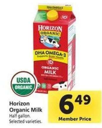 Horizon Organic Milk