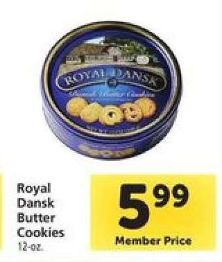 Royal Dansk Butter Cookies
