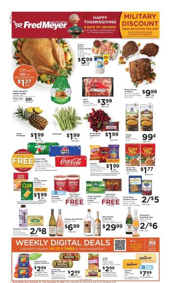 Fred Meyer Flyer - 11/19/2025 - 11/27/2025.